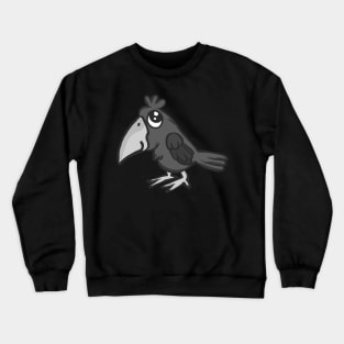 Raven bird crow jackdaw jay hooded crow cute Crewneck Sweatshirt